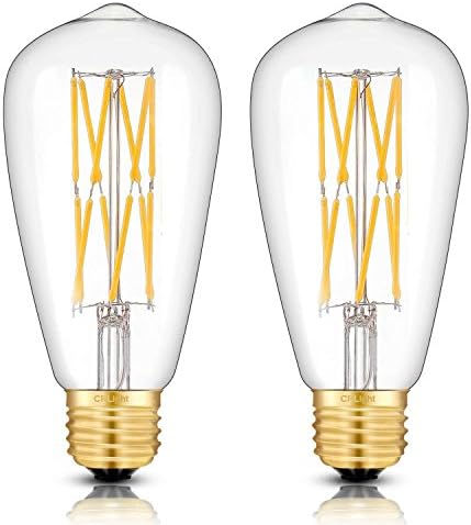 CRLight Led крушка на Едисон мощност 12 W 3000 До с регулируема яркост, Меко бяло сияние, което е равно на лампи