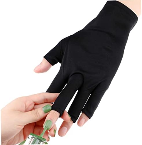 Дамски ръкавици без пръсти с защита от uv FENGZHAO, Ръкавици за шофиране на Лед коприна с Дължина до китката, Ръкавици половината от палеца, Летни Слънчеви Ръкавици за ак