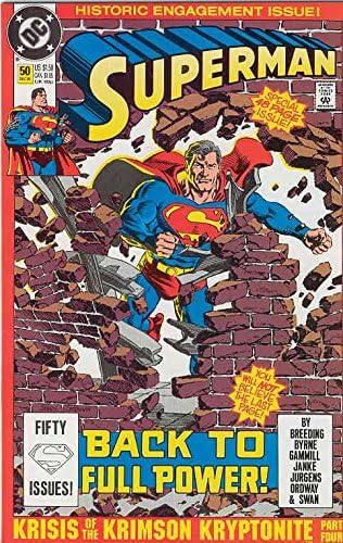 Супермен (2 серия) #50 (2) VF ; комиксите DC