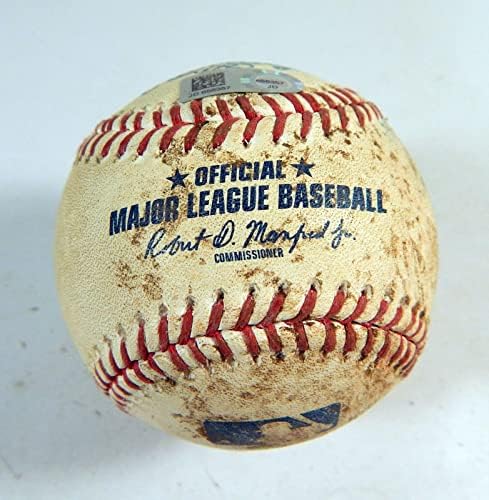 2019 Синсинати Редс Пит Pirate Игра Използва Бейзбол Тайлър Мале Джейк Элмор Фал - Използваните Бейзболни топки