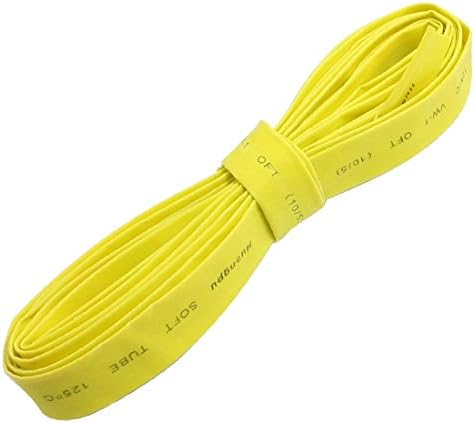 Стойност на X-DREE 2:1 Жълта polyolefin свиване тръба с диаметър 10 мм, 3 метра (в съотношение 2: 1 свиване