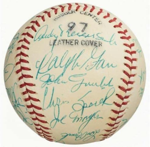 1974 Бейзболни Топки NL All Star С Автограф Берры Парченцата Шмид JSA BB98856 - Бейзболни топки с автографи