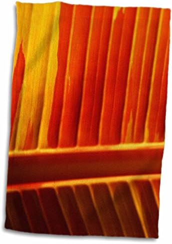 Кърпи 3dRose Florene Contemporary с абстрактен модел - Смес от бананови листенца (twl-57582-1)