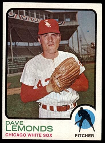 1973 Topps # 534 Дейв Лемондс Чикаго Уайт Сокс (бейзболна картичка), БИВШ играч на Уайт Сокс
