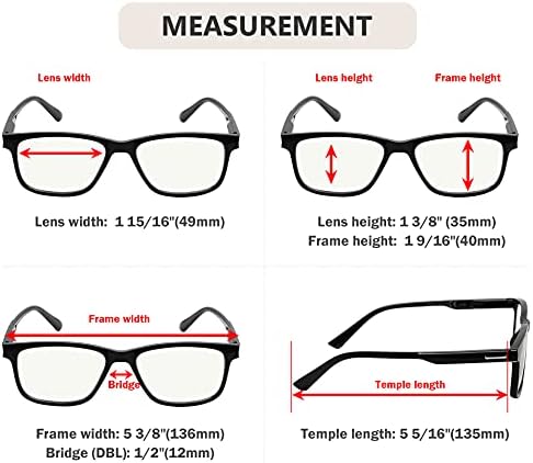 Eyekepper Прогресивно Многофокусные Очила за четене С Блокиране на Синя Светлина за Мъже Без Линейни Многофокальных