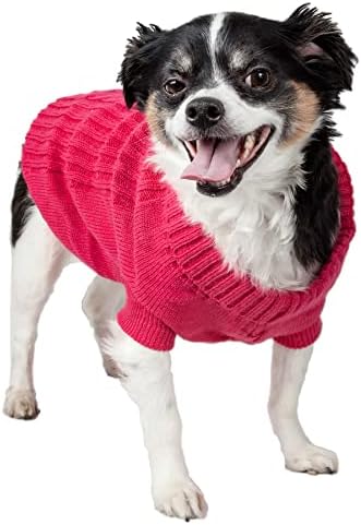 Традиционен Вязаный Пуловер за домашни любимци Домашни любимци Life® - Дизайнерски Пуловер за кучета тежки плетени