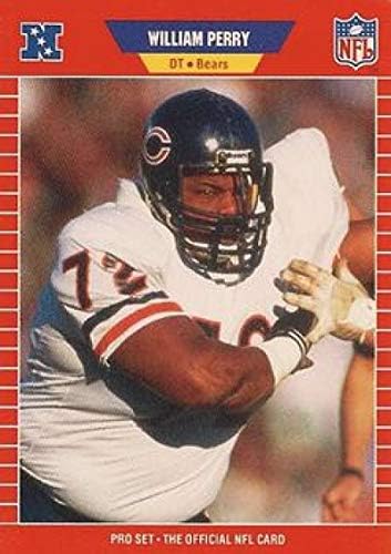 1989 Професионален набор от №445 Уилям Пери Chicago Bears Футболна карта NFL МЕНТА