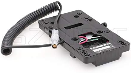 Батарейная плоча SZRMCC с V-Образно затваряне с клъстер изход D-Tap и 6-пинов Клъстер Спирала кабел захранване