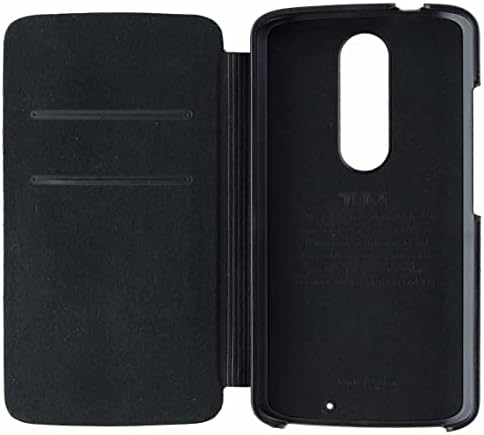 Калъф-за награда народът на туми Premium Leather Wallet за Motorola Droid Turbo2 - Черен