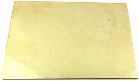 ZHENGYYUU Латунная плоча от меден лист фолио H62 Латунная Метална Тонколистовая фолио Рулонная Метална стойка