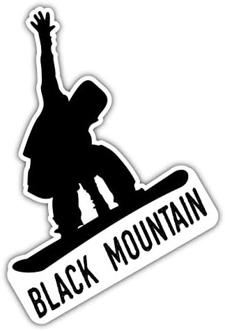 Спомен Black Mountain New Hampshire Ski Adventures 4-Инчов Дизайн на Магнитната Дъска за Хладилник