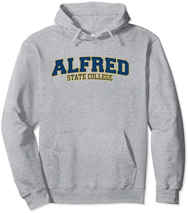 Alfred State College 02 Пуловер С качулка