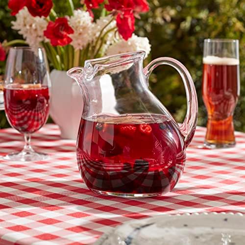 Бира, чаша Lenox Tuscany Classics Разнообразни, Комплект от 4 чаши за вино, 2,70 паунда, Прозрачен