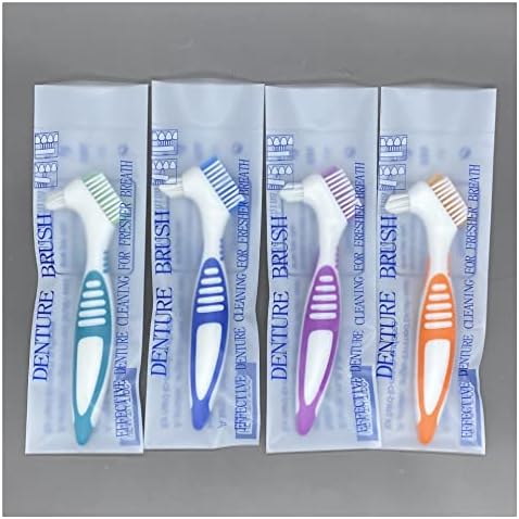 Четки за зъбни протези, 4 бр., за почистване на Вашите зъбни протези и грижа за тях
