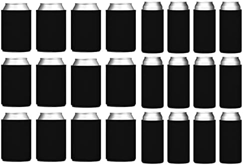 Комплект за охлаждане на консерви TahoeBay Black (24 опаковки) Със стандартни и тесни ръкави