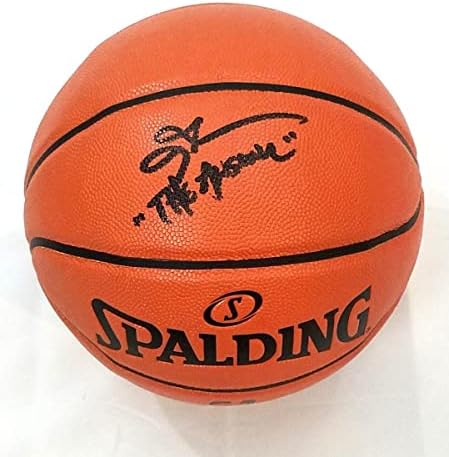 Копие на играта на топка на НБА Филаделфия сиксерс с автограф на Алън Айверсона С отговор на Бекет стана Свидетел