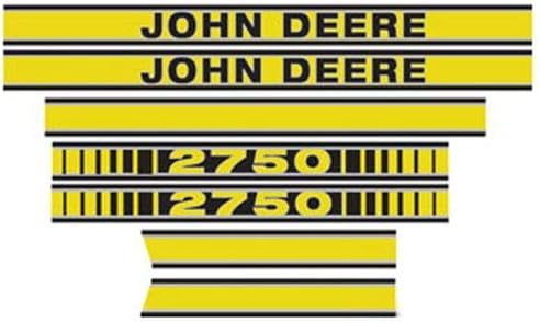 Стикер за преден капак 2750 подходящ за John Deere 2750 JD2750