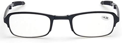 [2 чифта] Сгъваеми Очила, Модерен Компактен Очила Унисекс от асферической смола с Висока разделителна способност