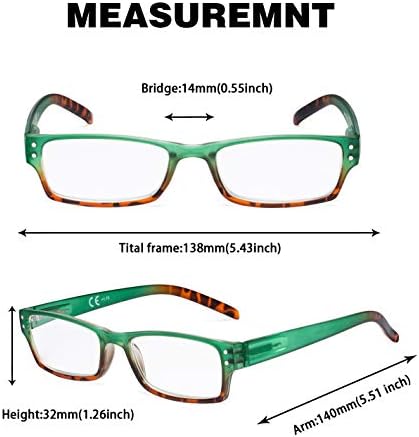 GUD Дамски Очила За четене 4 Чифта Цветни Ридеров Дамски Очила За Четене