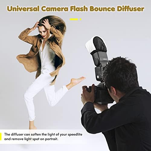 XIXIAN Универсална Светкавица за фотоапарат, Отразяващи Дифузор Speedlite, Подмяна на Софтбокса за вградена