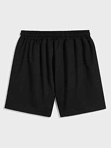 Мъжки Спортни къси Панталони с Графичен Дизайн GORGLITTER с завязками На Талията, Летни Спортни къси Панталони
