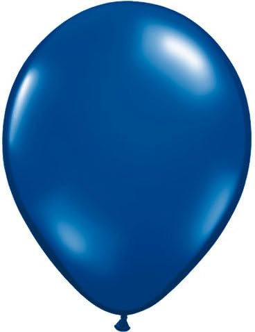 Балони от латекс Qualatex 11Сапфирово на синия цвят (100 карата)