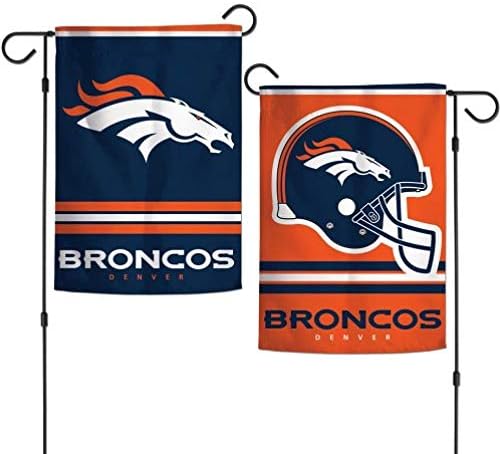 WinCraft NFL Denver Broncos WCR08367013 Градински Флаг, 11 x 15