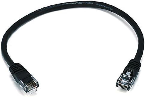 Коаксиален кабел Monoprice RG6 Quad Shield CL2 с конектор тип F и 102288 Cat6 Ethernet Patch Кабел - кабелен